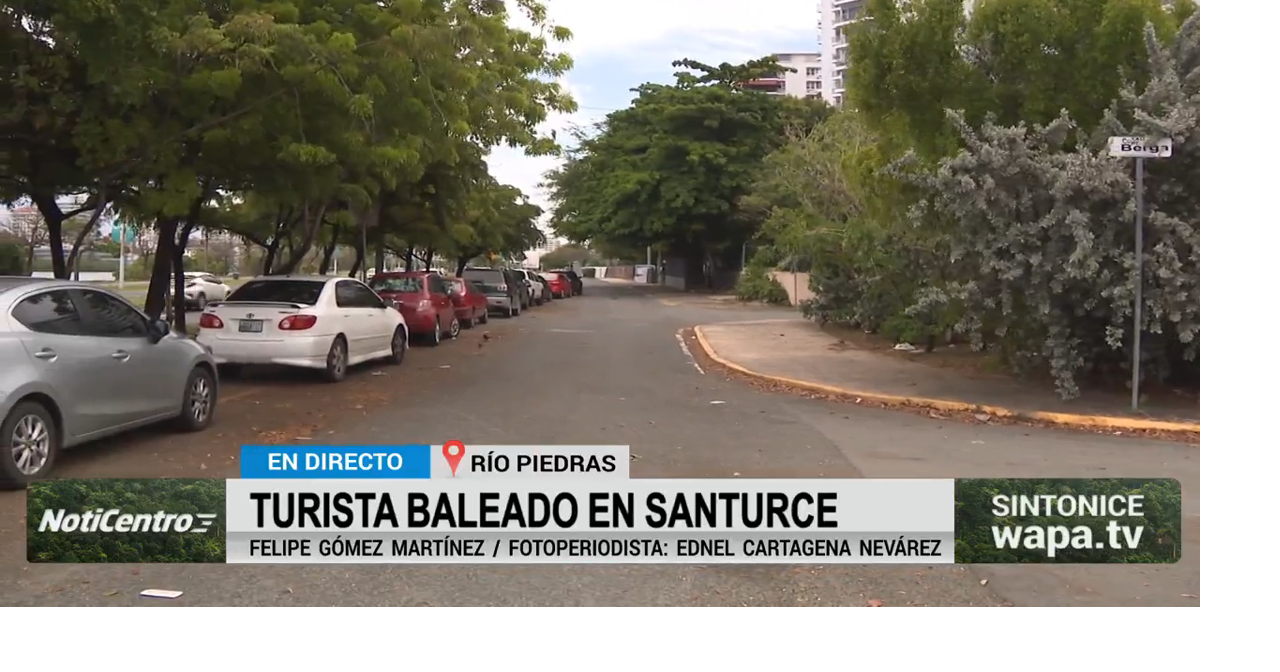 Todavía en el hospital en condición estable turista herido de bala en Santurce