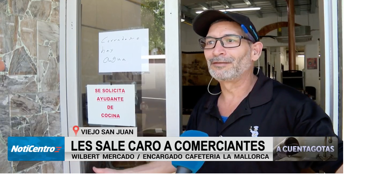 Crisis de agua potable fuerza cierre de negocios en el Viejo San Juan durante temporada de cruceros