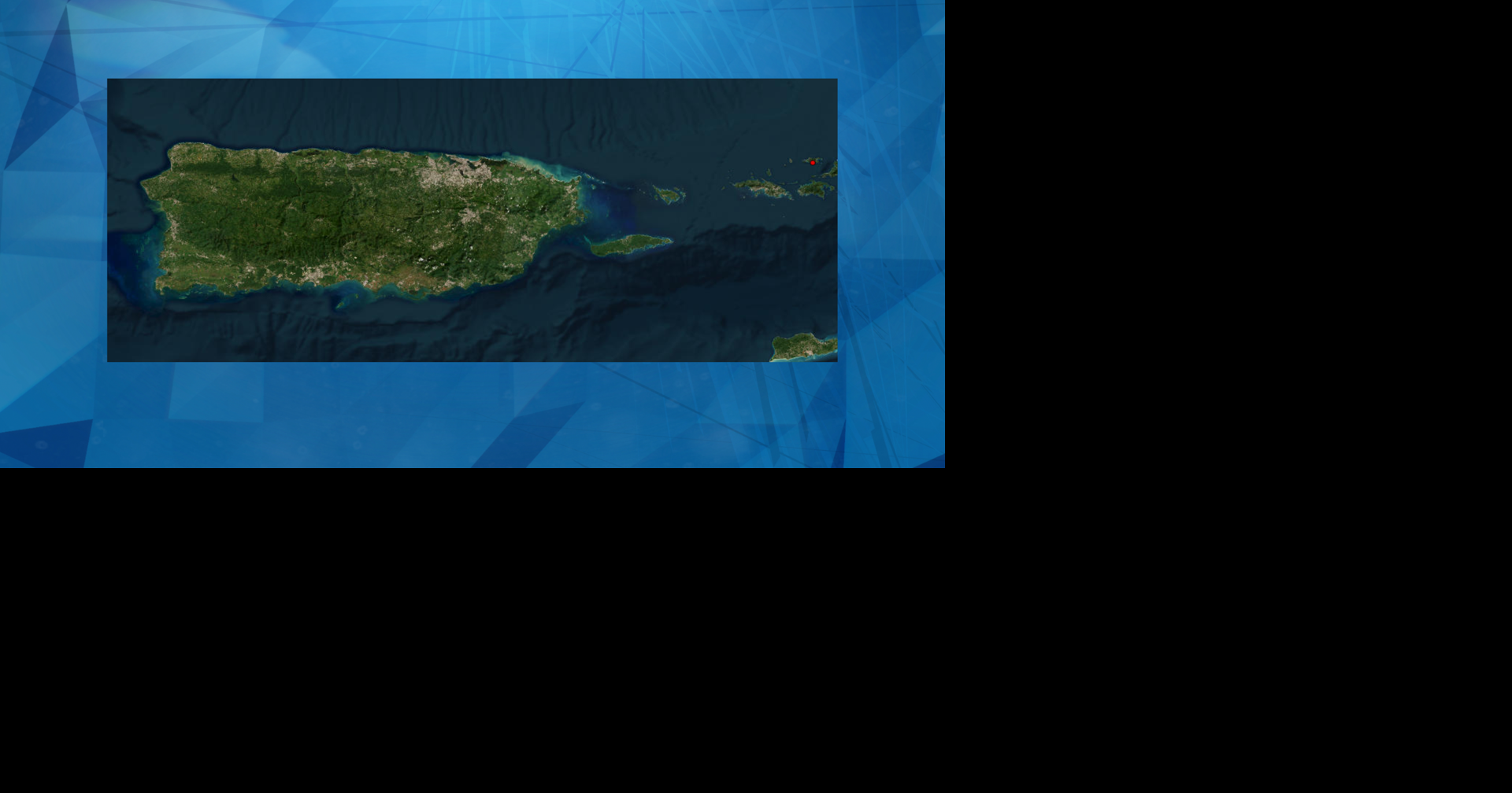 Reportan temblor de 6.1 al este de Puerto Rico