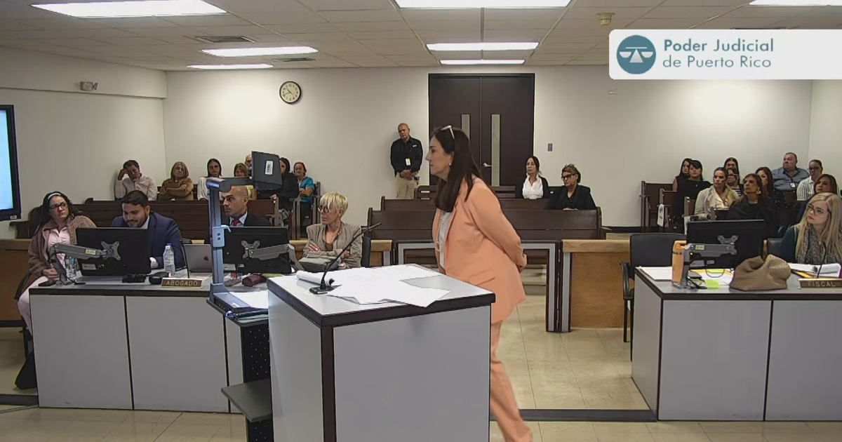 Hermana Anthonieska testifica haberla visto "dándole" con objeto "filoso" a Gabriela