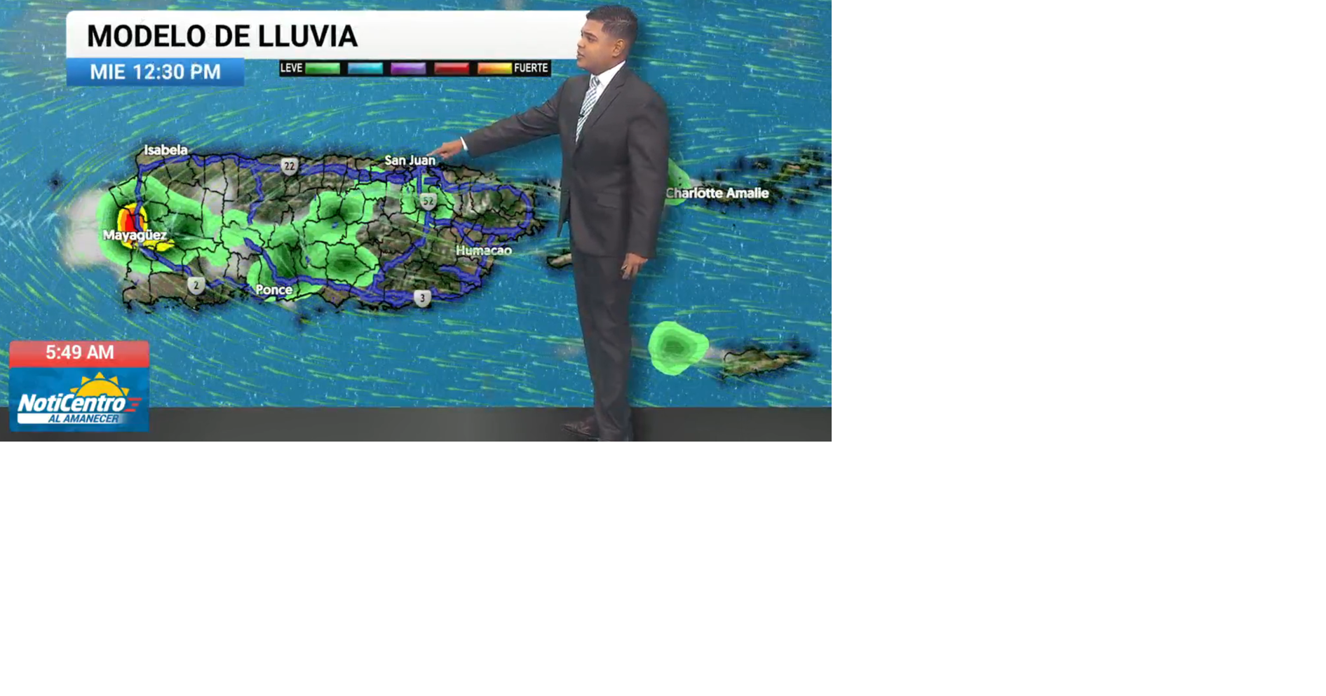 NWS emite advertencia de calor y alerta sobre humedad que podría causar inundaciones en PR