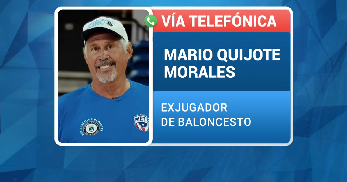 “Fue un buen padre y tremendo ciudadano”: Quijote Morales recuerda a su compañero de baloncesto “Piculín”
