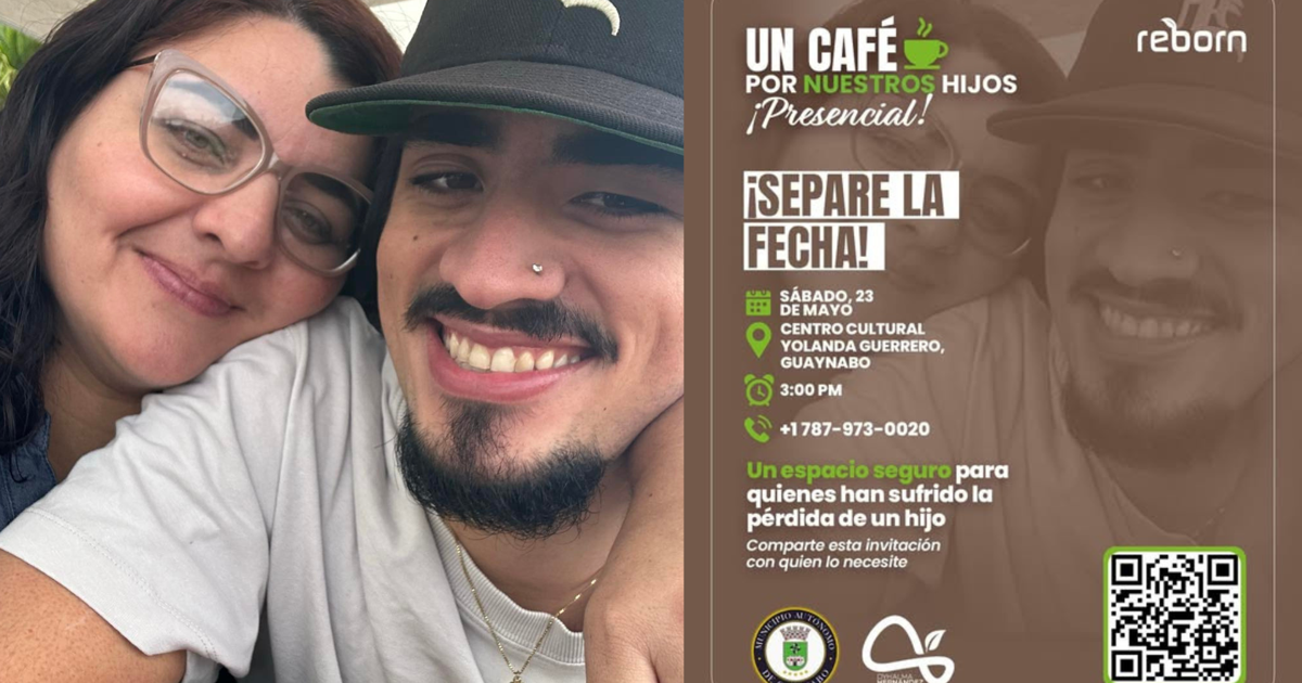 Un café por nuestros hijos: Madre de Eddie Caraballo impulsa proyecto para apoyar a padres en duelo
