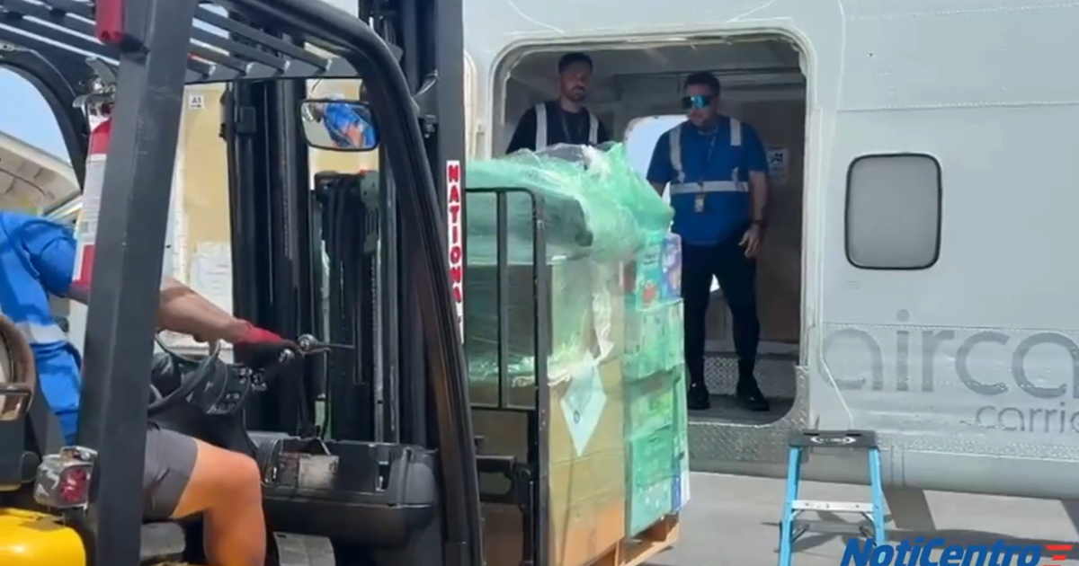 Despega primer vuelo con ayuda humanitaria de Puerto Rico a Venezuela