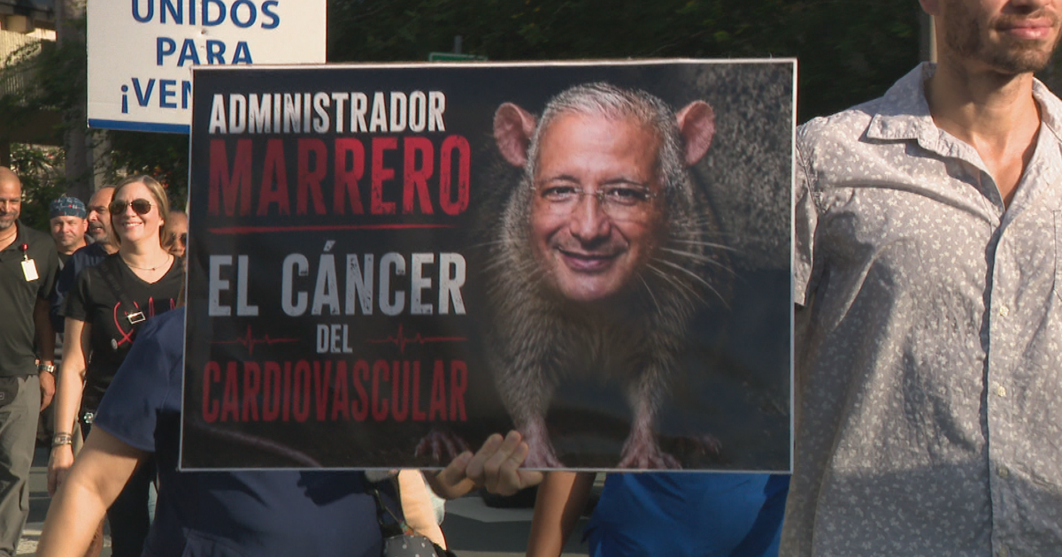 Empleados del Hospital Cardiovascular protestan por eliminación de beneficios del convenio colectivo
