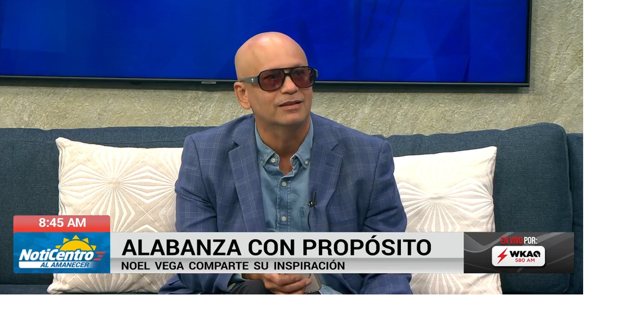 Noel Vega lleva mensaje de fe y reflexión en el inicio de la Semana Santa