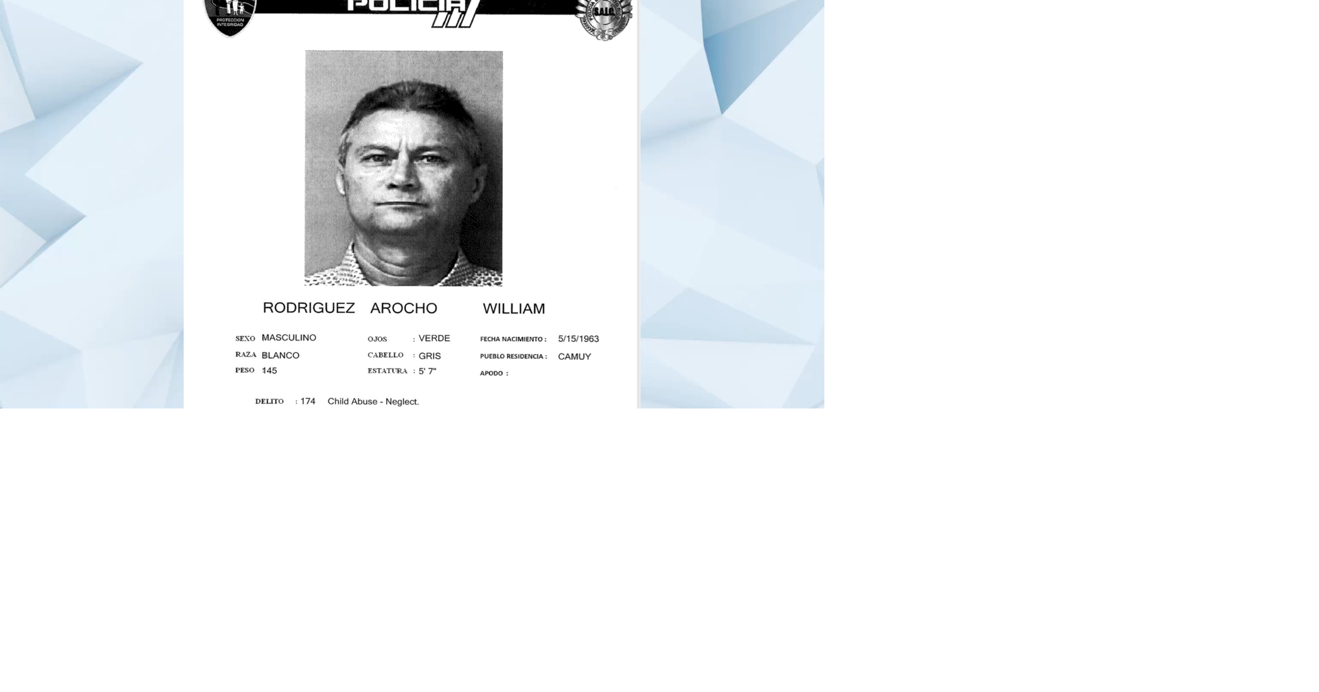 Radican cargos por actos lascivos y maltrato de menor contra ...