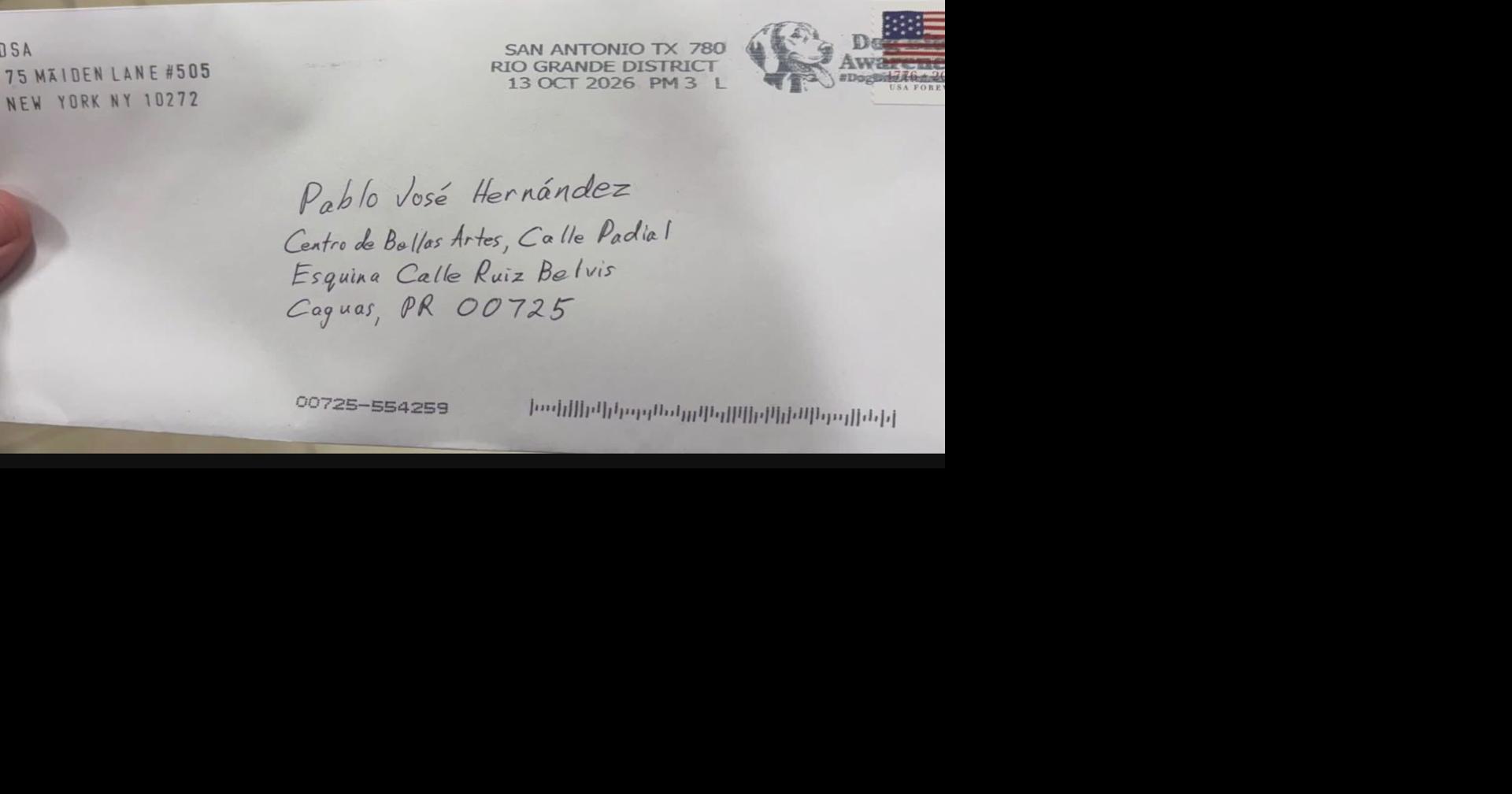Imagen del artículo de WAPA: FBI investiga carta con posible sustancia sospechosa recibida en oficina de Pablo José