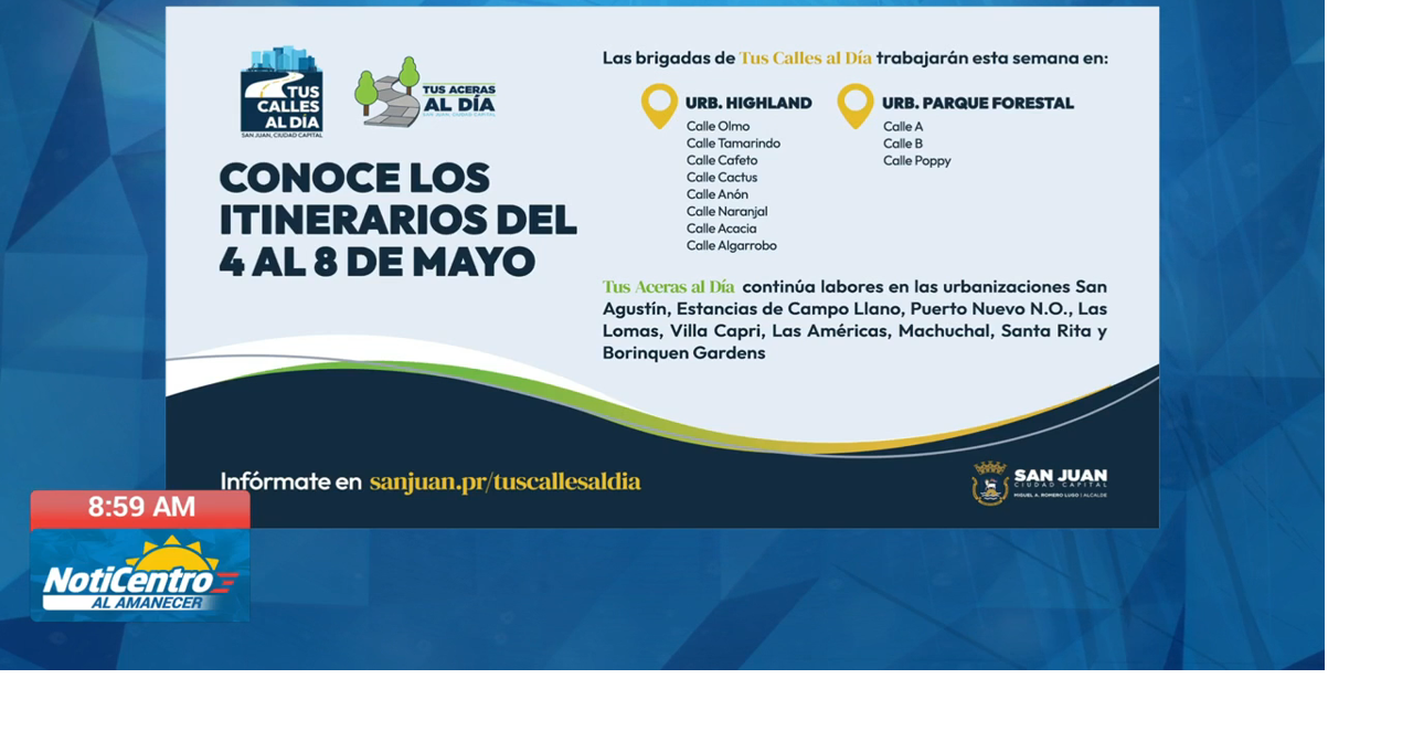 San Juan Ciudad Capital realizarán trabajos de repavimentación