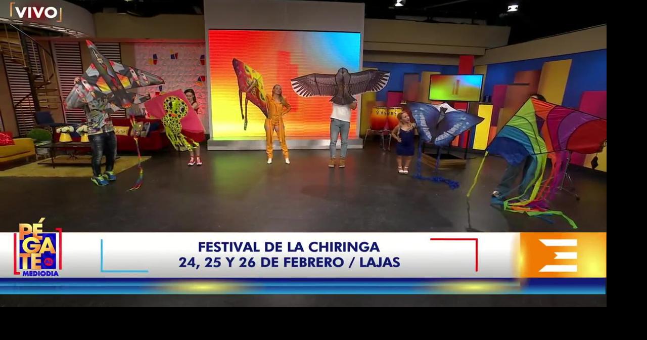 Festival de la Chiringa en Lajas | Pégate al Mediodía | wapa.tv
