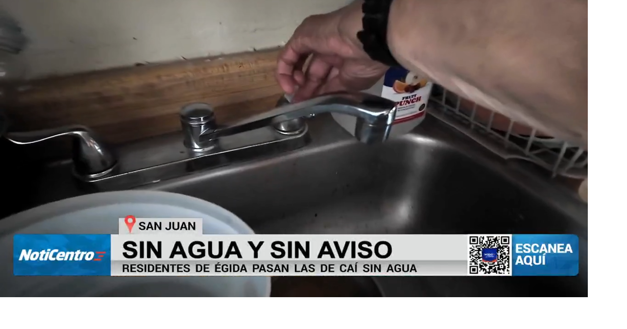 Residentes de égida en Ocean Park llevan tres días sin agua antes del racionamiento