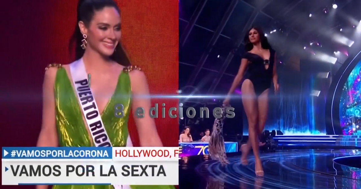 Puerto Rico logra 8 clasificaciones consecutivas en Miss Universe bajo la franquicia de WAPA