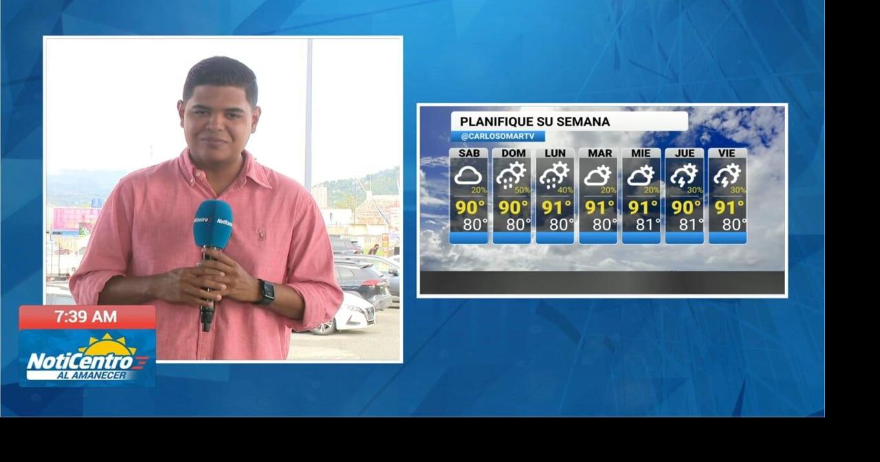Onda tropical traería aguaceros fuertes a Puerto Rico junto a advertencia de calor