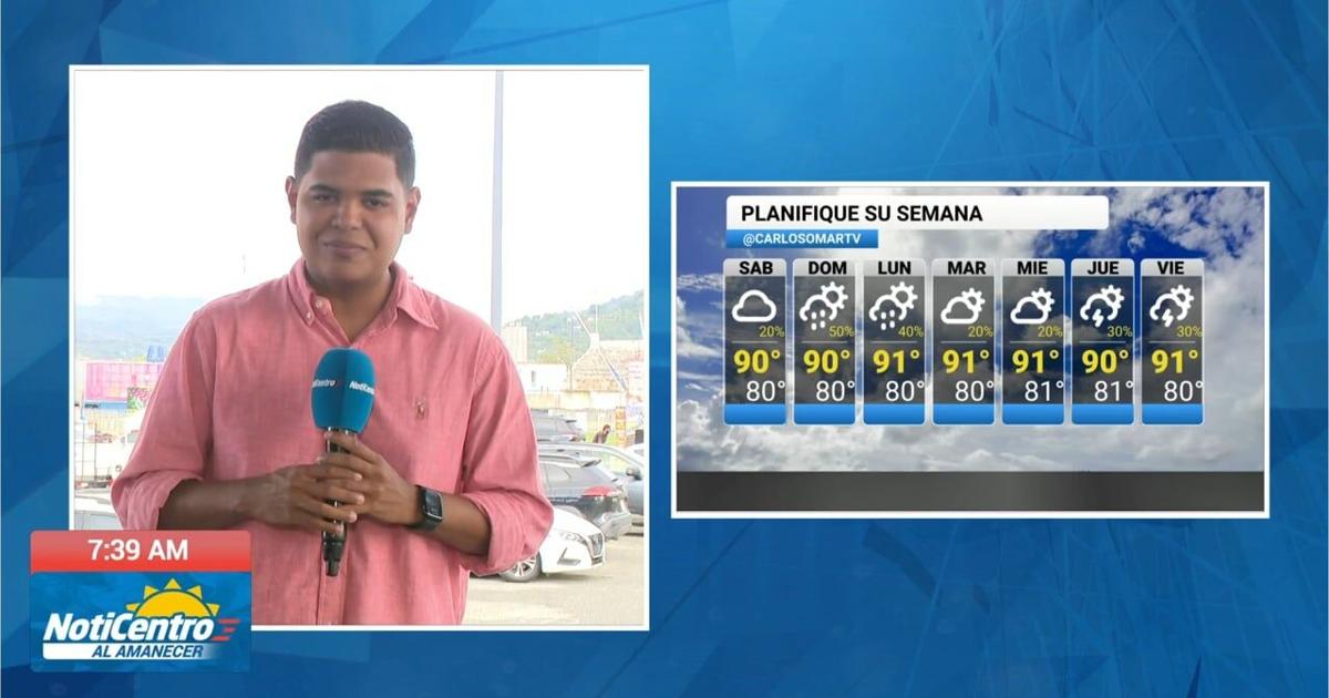 Onda tropical traería aguaceros fuertes a Puerto Rico junto a advertencia de calor