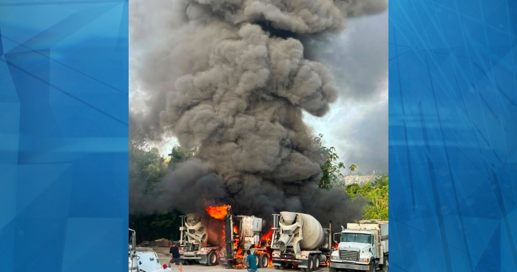 Explosión en estacionamiento de compañía en Trujillo Alto; no hay heridos