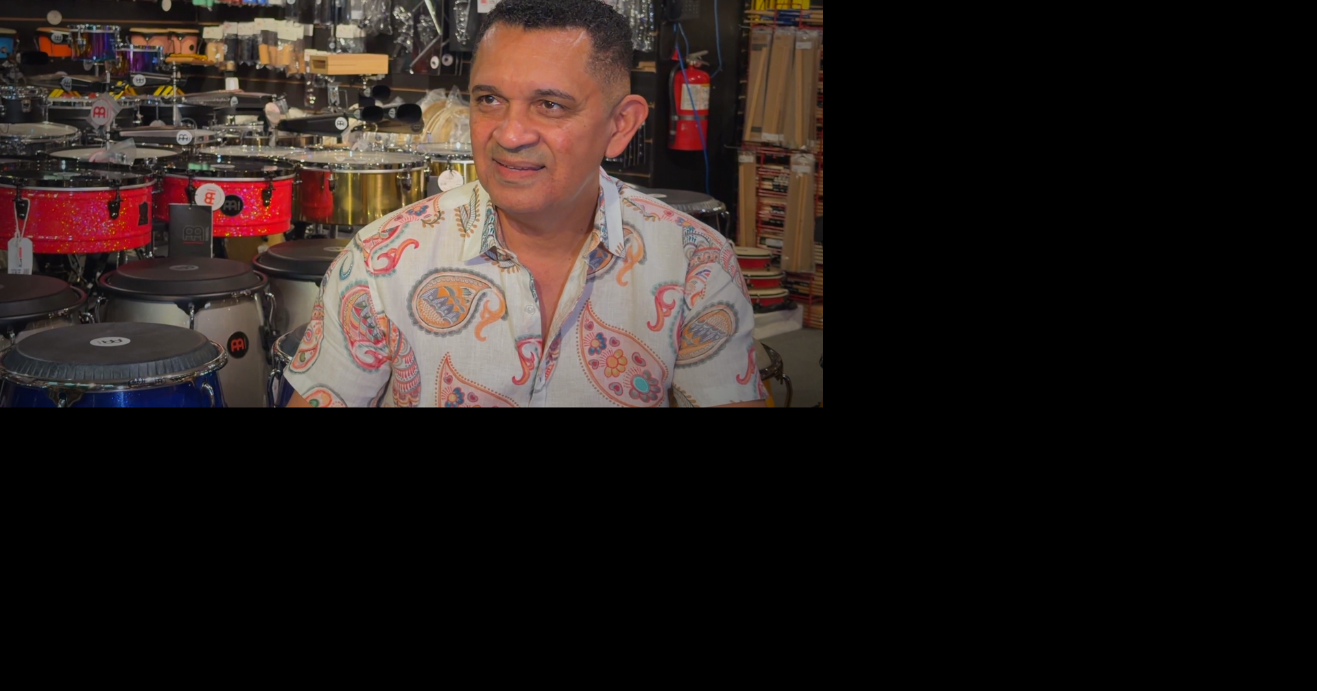 Sammy García lanza línea de congas personalizadas con la compañía alemana Meinl