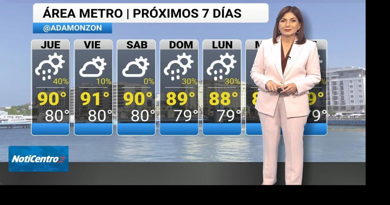 Onda tropical con polvo del Sahara llegará el jueves a Puerto Rico con calor extremo