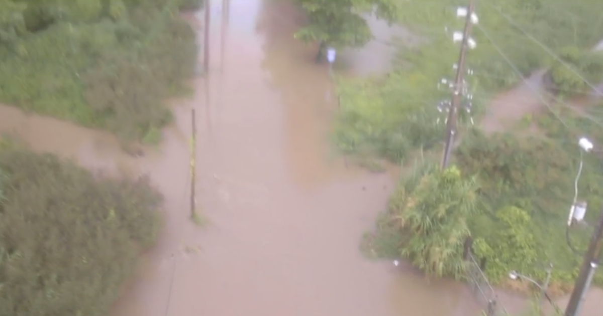 Carreteras de Naguabo nuevamente bajo agua por salida de cauce del río Blanco