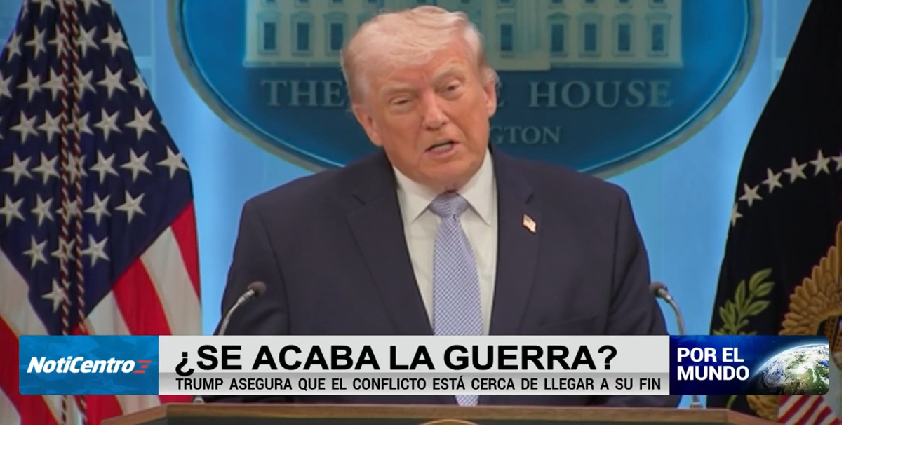 Trump asegura que el conflicto con Irán está cerca de llegar a su fin ...