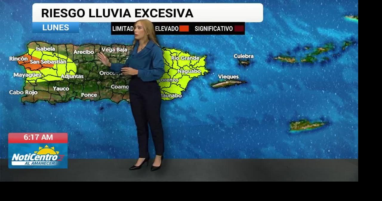Tiempo: vaguada cercana genera aguaceros para el oeste, emiten riesgo de lluvia
