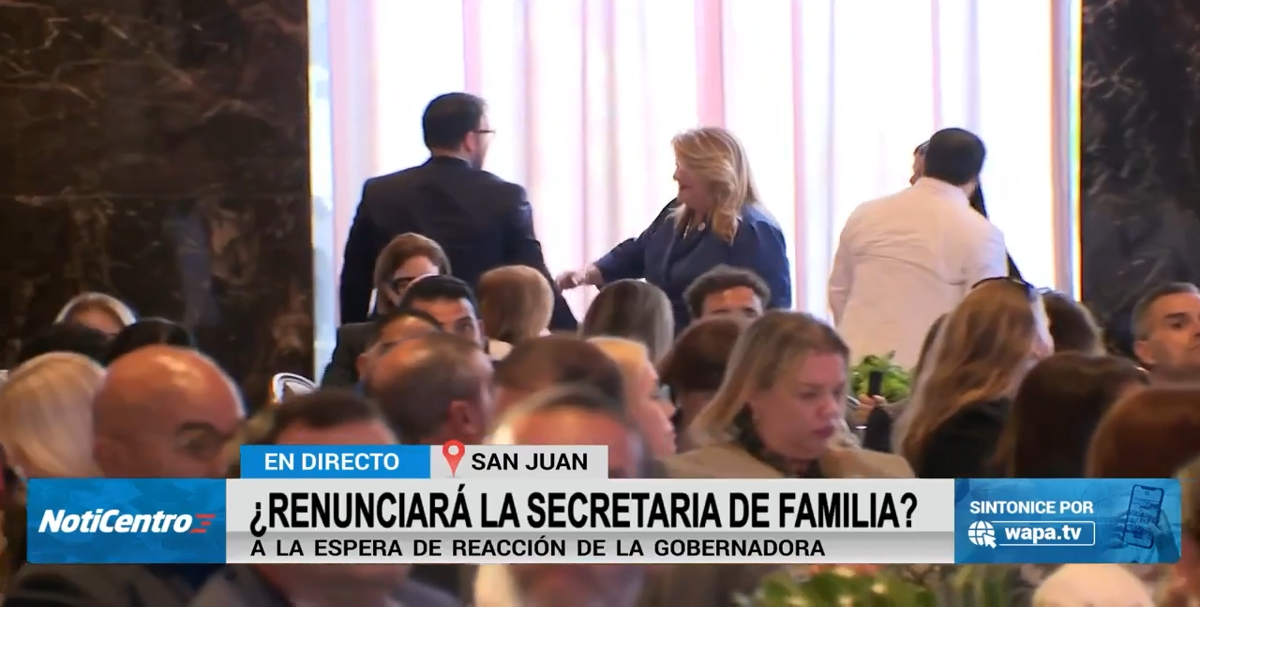 Gobernadora no atiende a la prensa en medio de controversia con secretaria de la Familia