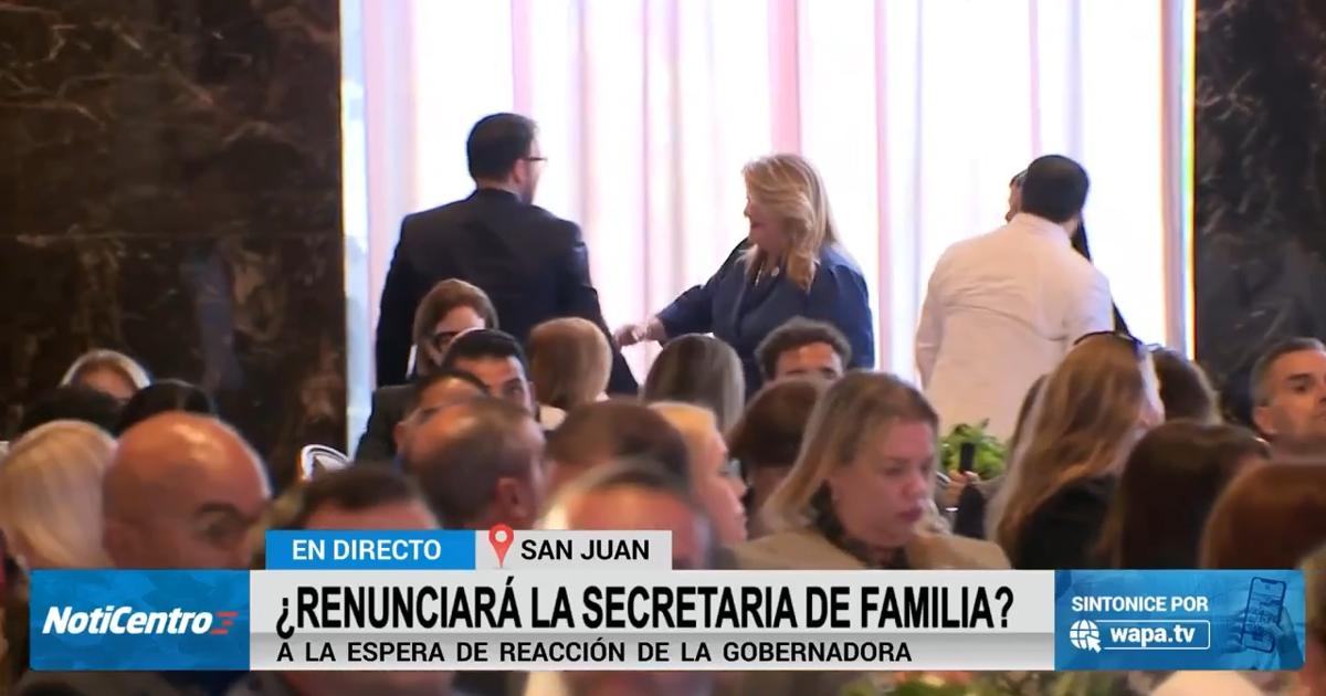 Gobernadora no atiende a la prensa en medio de controversia con secretaria de la Familia