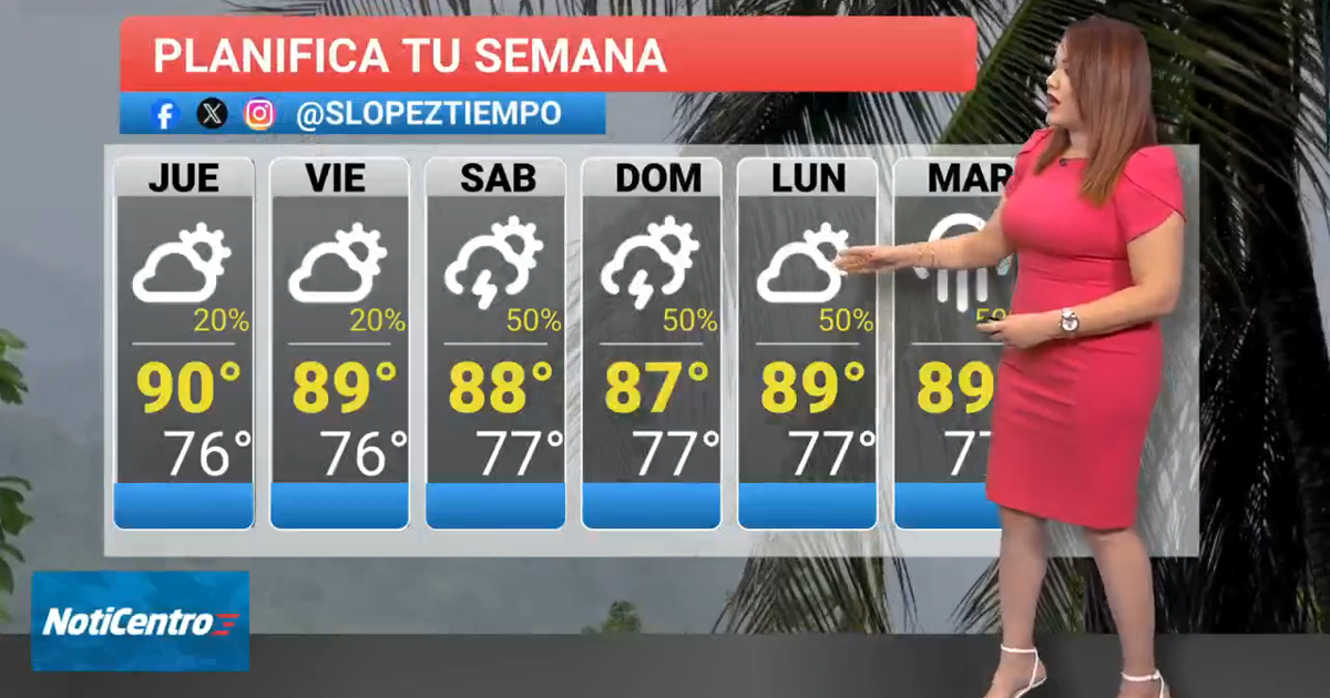 Tu Tiempo: se empata récord de temperatura máxima en San Juan