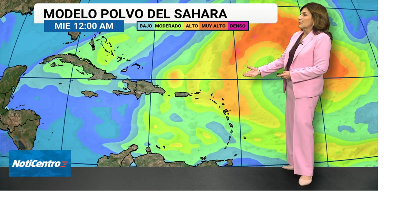 Lluvias disminuyen en Puerto Rico y nueva nube de polvo del Sahara llega el martes