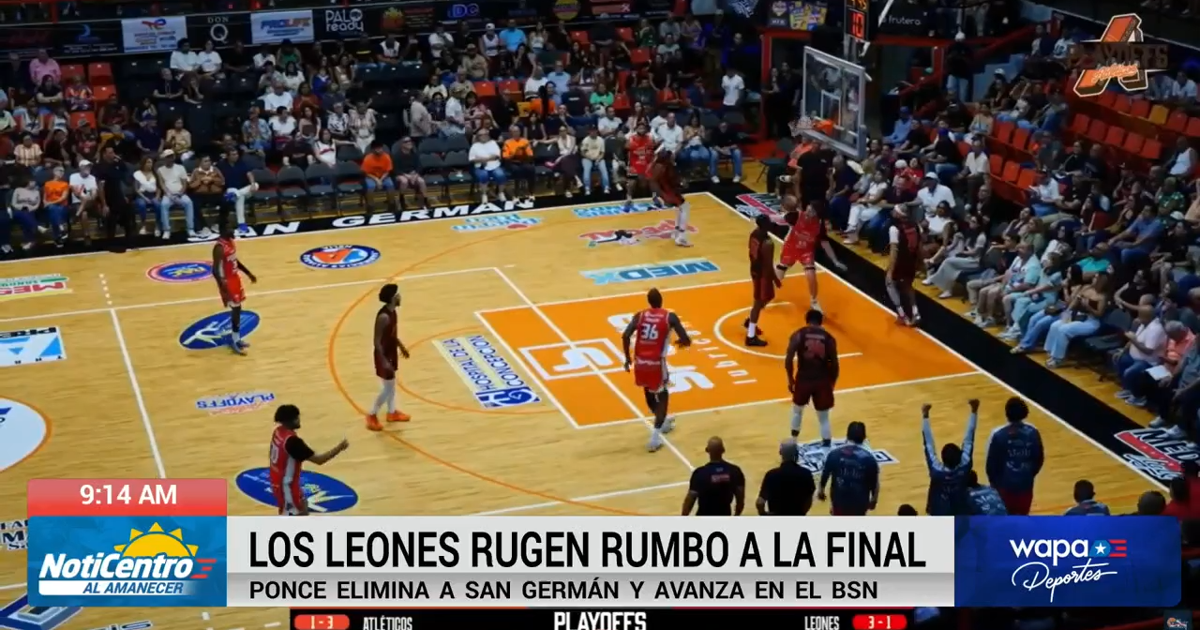 Leones de Ponce avanzan a final de Conferencia B del BSN; Criollos acercan a semifinal