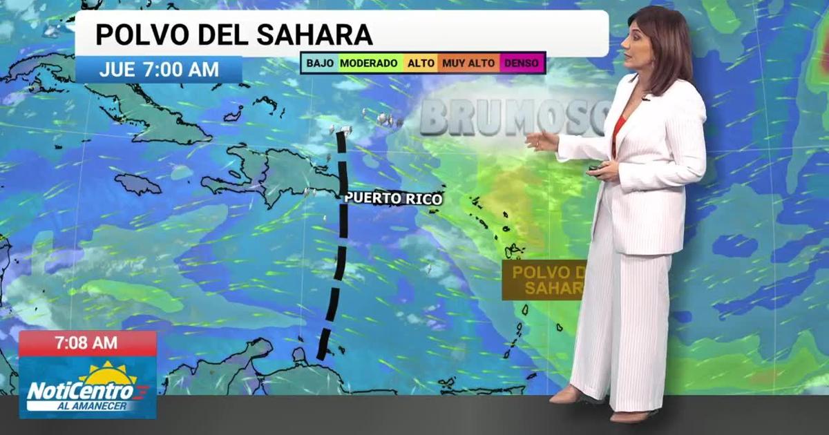 Humedad de onda tropical provocará más aguaceros en Puerto Rico este jueves