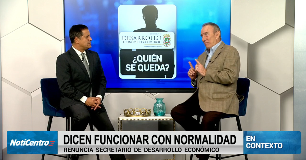 Manuel Cidre sobre renuncias en DDEC: Puerto Rico está enviando un “mensaje de inestabilidad”