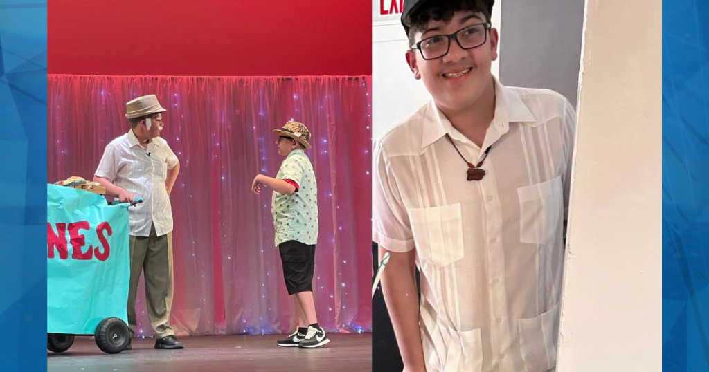 Joven boricua de 14 años produce y dirige su propia obra de teatro en español