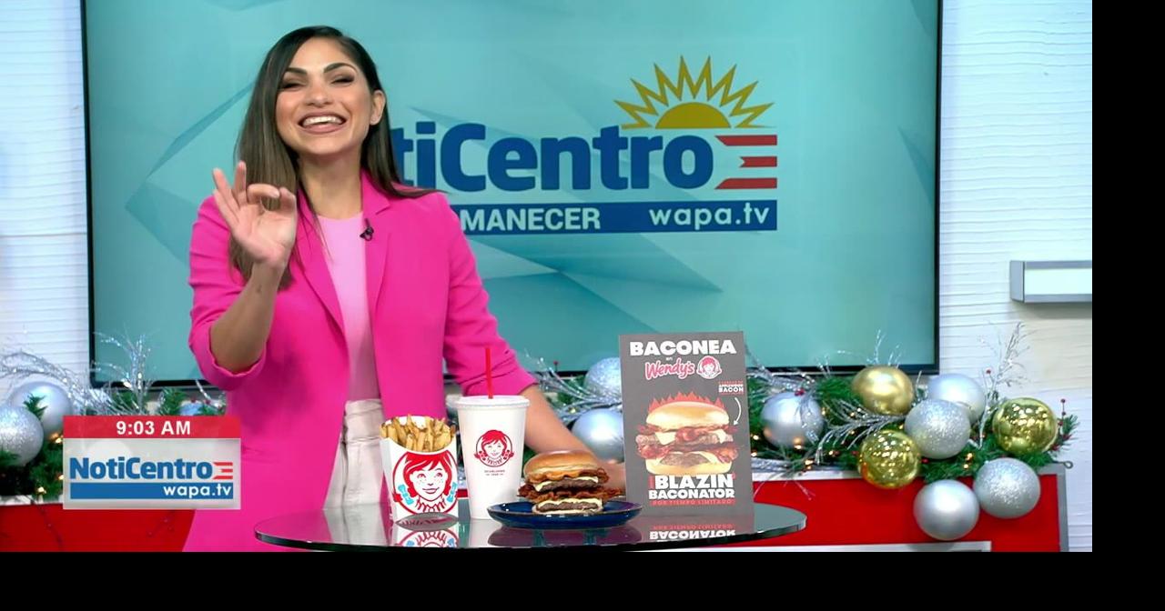 Wendys lanza el nuevo Blazin Baconator Negocios wapa.tv