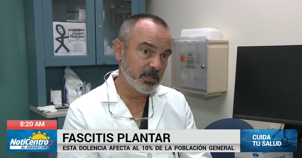 Cuida tu salud: Conoce de qué se trata la fascitis plantar