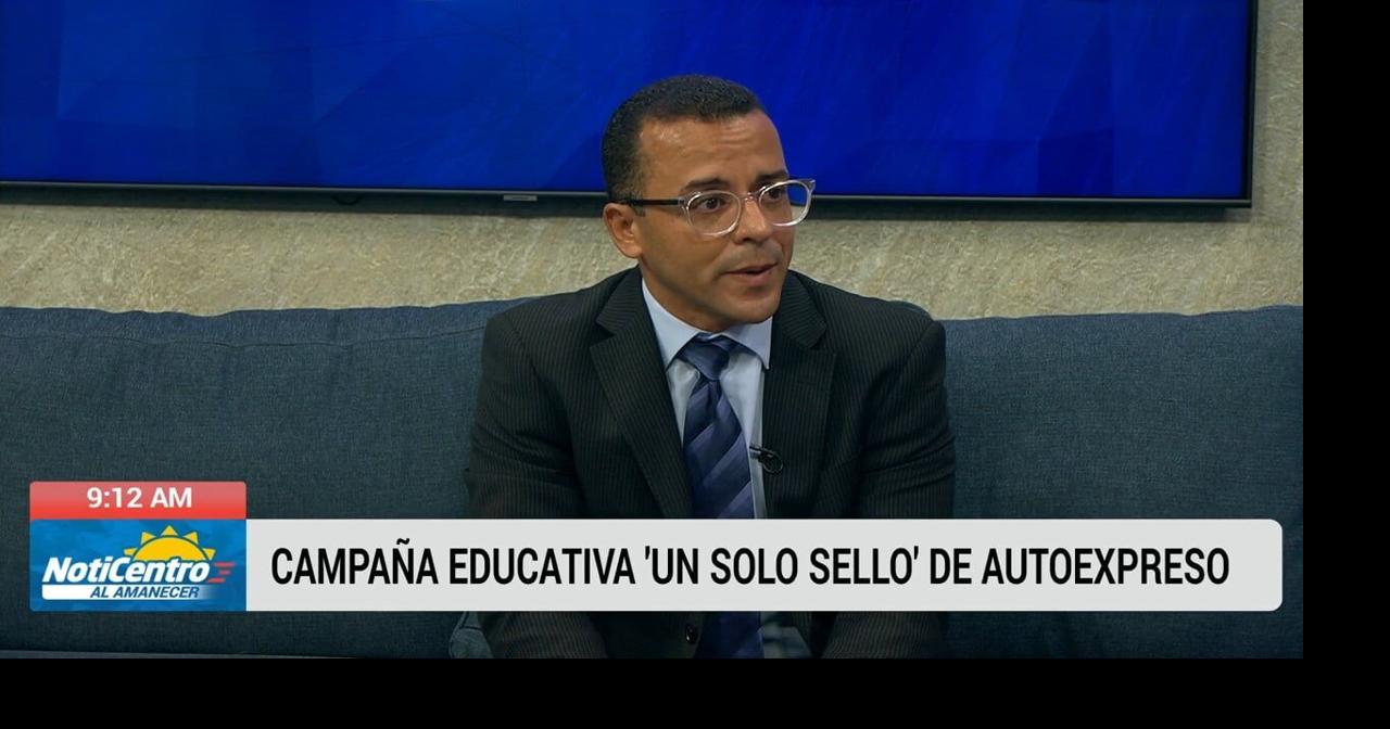 Campaña educativa "Un solo sello de Autoexpreso" continúa este fin de semana en Buchanan