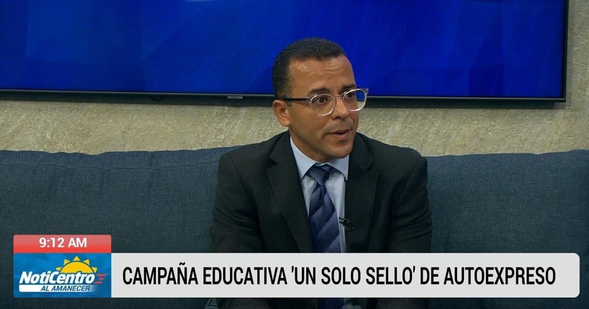 Campaña educativa "Un solo sello de Autoexpreso" continúa este fin de semana en Buchanan