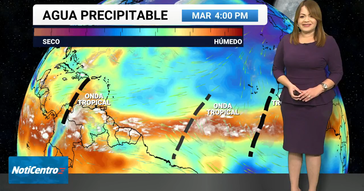 Dos ondas tropicales se acercan a Puerto Rico con altas temperaturas y polvo del Sahara