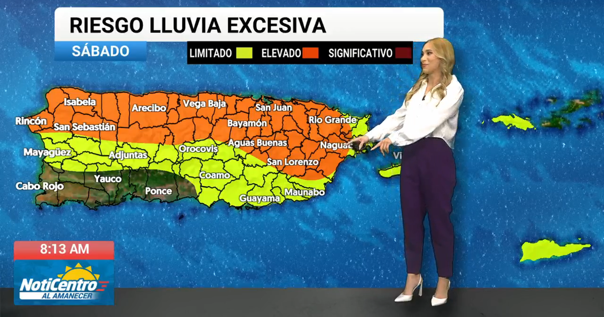 Tu Tiempo: Humedad e inestabilidad aumentan este fin de semana