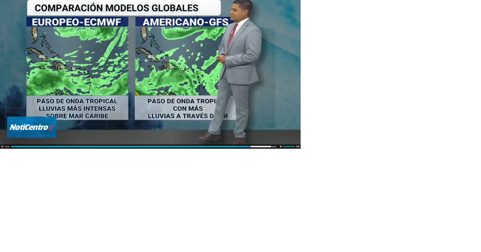 Invest 92L llegaría al sur de Puerto Rico como onda tropical fuerte este fin de semana