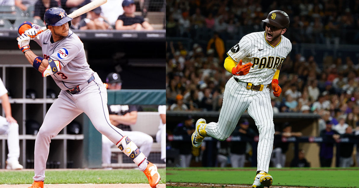Jeremy Peña y Jackson Merrill nombrados Jugadores de la Semana en las Grandes Ligas