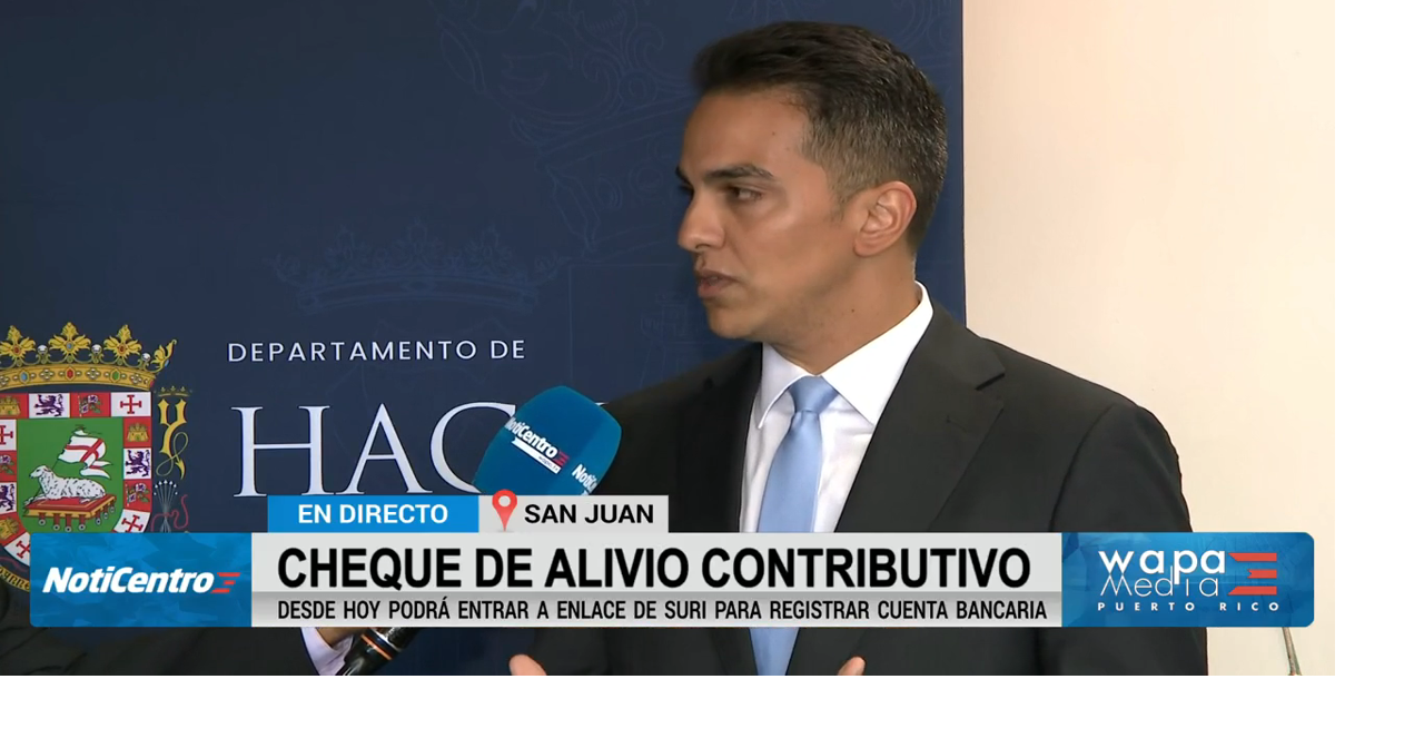 Hacienda habilita portal de SURI para registrar cuentas bancarias y recibir alivio contributivo