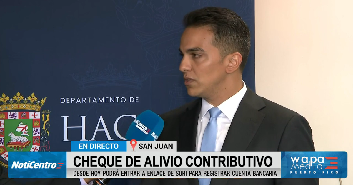 Hacienda habilita portal de SURI para registrar cuentas bancarias y recibir alivio contributivo