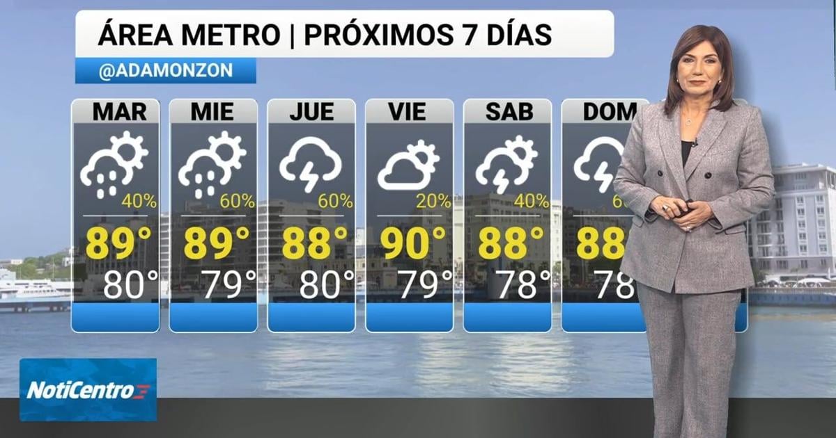 Onda tropical aumentará probabilidad de lluvia en Puerto Rico entre miércoles y jueves