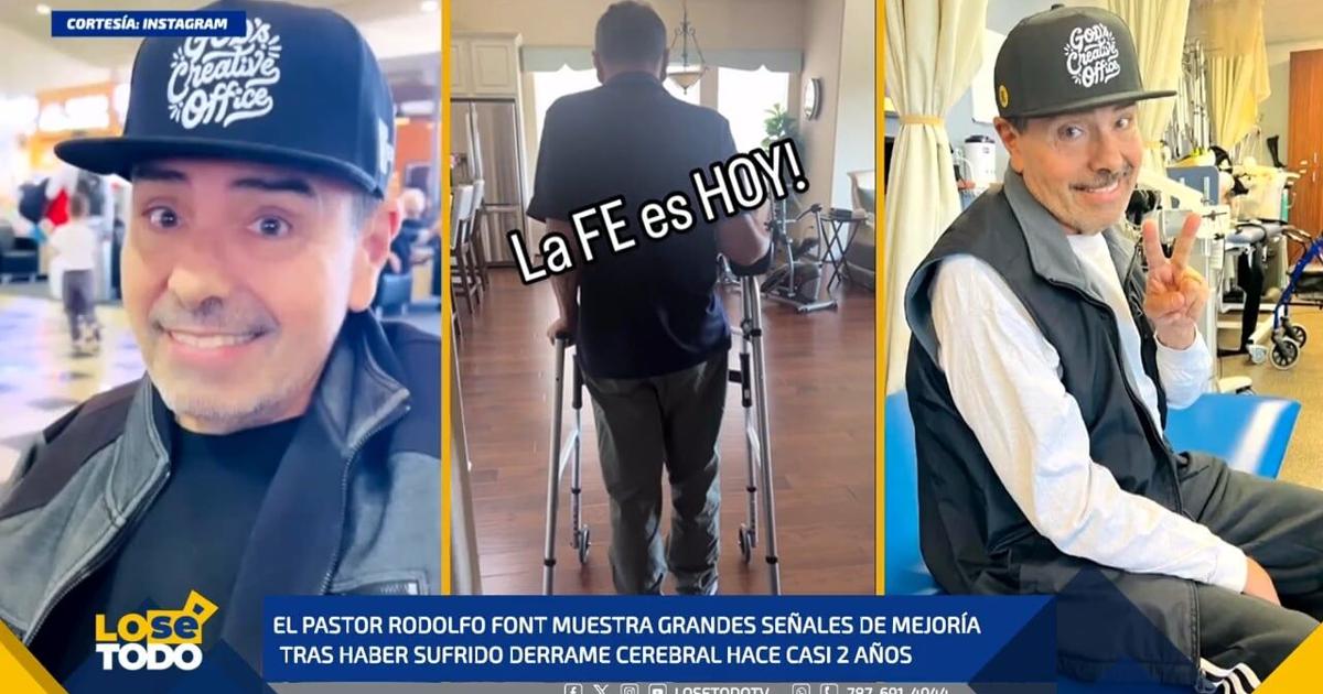 Pastor Rodolfo Font muestra grandes señales de mejoría | Lo Sé Todo ...