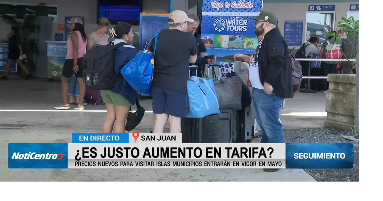 Posponen hasta mayo aumento de tarifas de ferrys entre las islas municipio