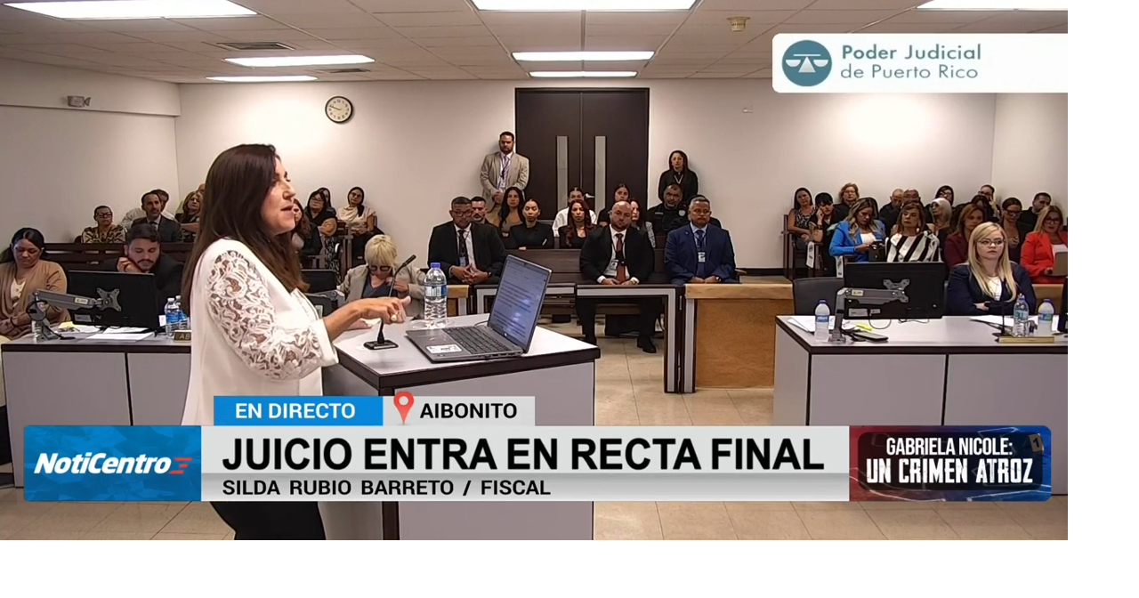 Juez imparte instrucciones al jurado en juicio contra Elvia Cabrera por asesinato en Aibonito