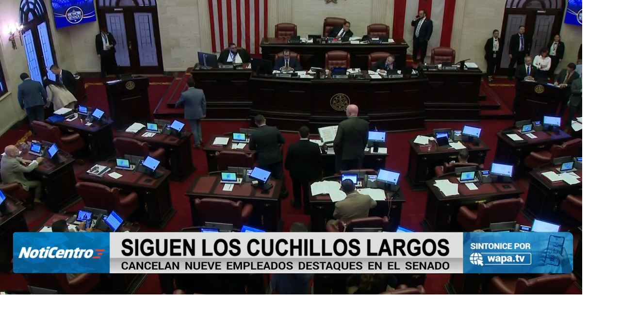 Senadores acusan a Domenech tras cancelación de destaques; González defiende la medida