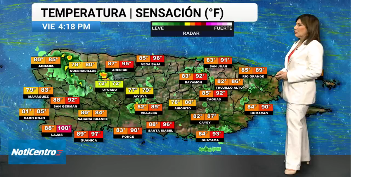 Tu Tiempo: Condiciones lluviosas y calurosas en la región