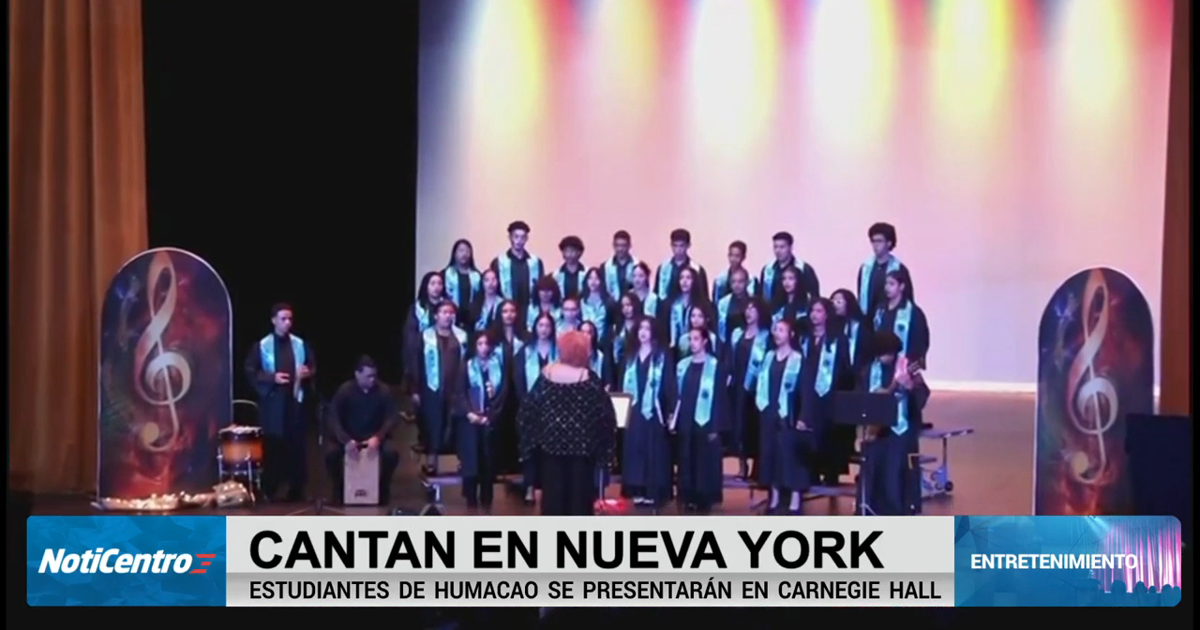 Coristas de Humacao se presentarán en el Carnegie Hall interpretando obra de Vivaldi