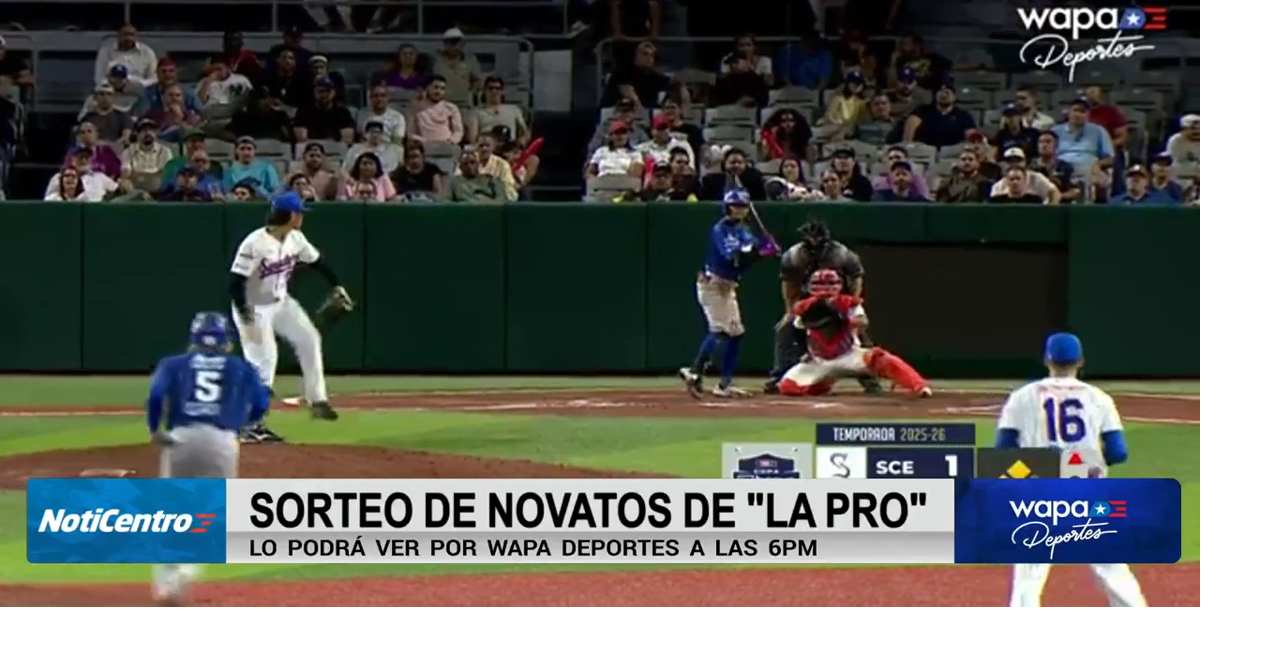 La Pro celebra Sorteo de Novatos 2026 con 40 jugadores en vivo por Wapa Deportes
